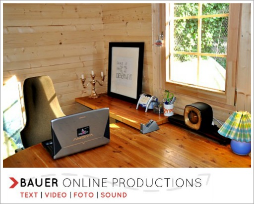 Bauer Online Productions - Das Headquarter. Weiterer Standort: Zürich.